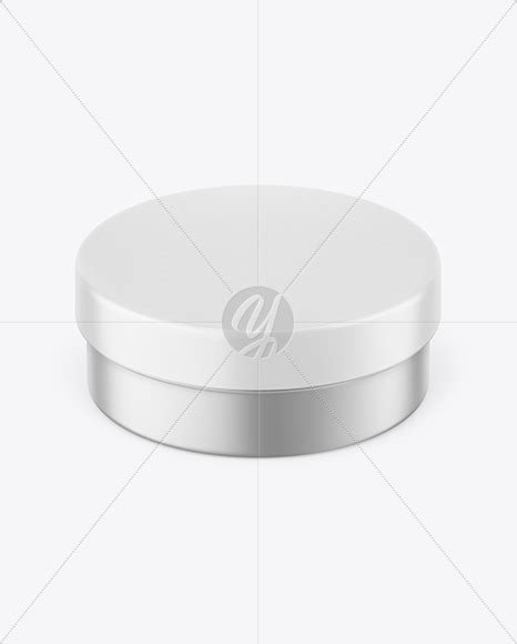 Download Free Matte Metallic Cream Jar Mockup PSD Generator