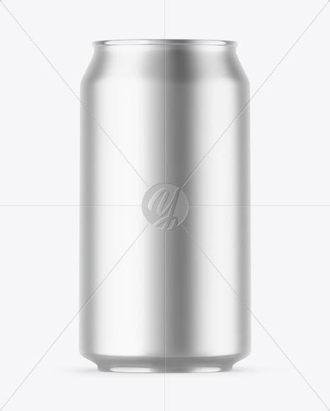 Download Free Matte Metallic Drink Can Mockup PSD Generator PSD Files