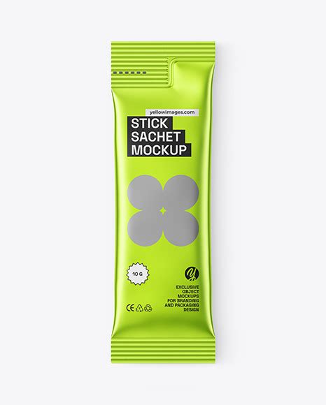 Download Free Matte Metallic Stick Sachet Mockup PSD Placeit PSD Files