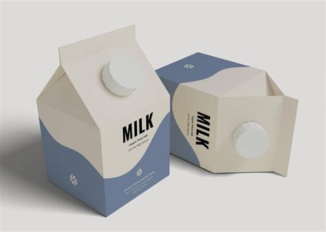 Download Free Matte Milk Packaging Box Mockup PSD Yellowimages Free Mockups PSD Files