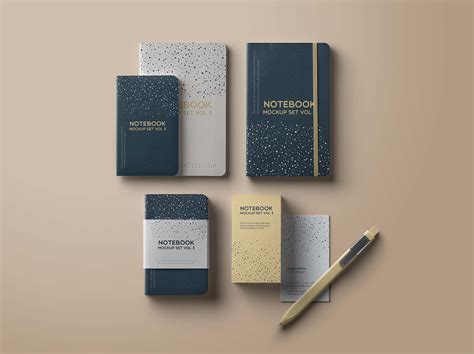 Download Free Matte Notebook Mockup PSD Generator