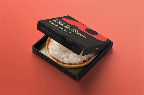 Download Free Matte Opened Pizza Box Mockup PSD Generator