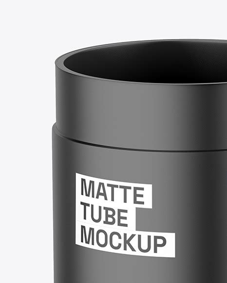 Download Free Matte Opened Tube Mockup PSD Generator