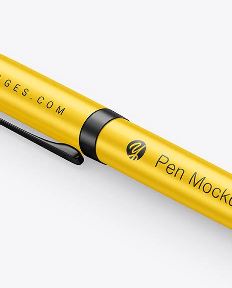 Download Free Matte Pen Mockup PSD TIFF Files PSD Files
