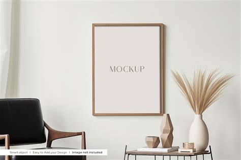 Download Free Matte Photo Frame Mockup PSD Generator