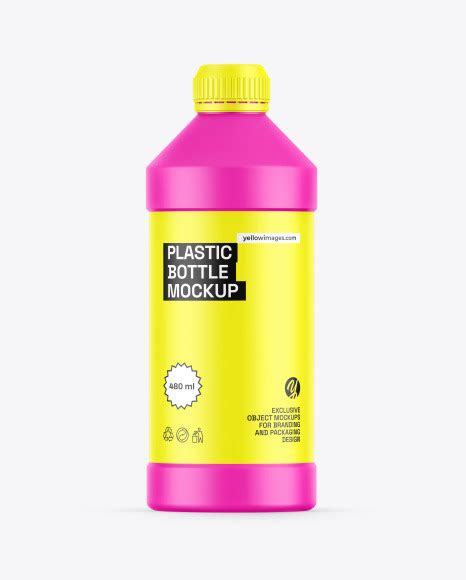 Download Free Matte Plastic Bottle Mockup PSD PSD Yellowimages PSD Files