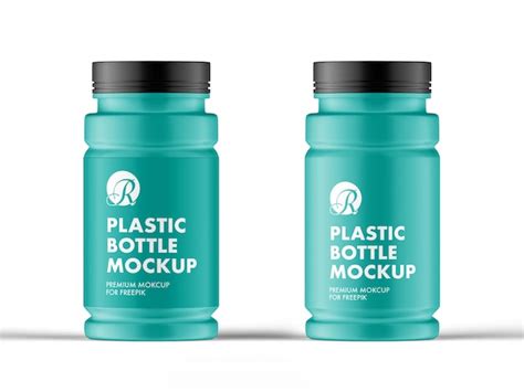 Download Free Matte Plastic Bottle PSD Generator