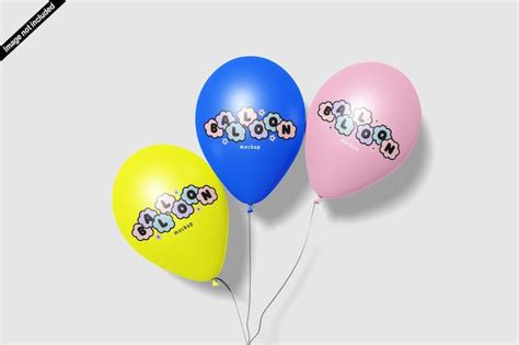 Download Free Matte Round Baloon Mockup PSD Mockup Templates