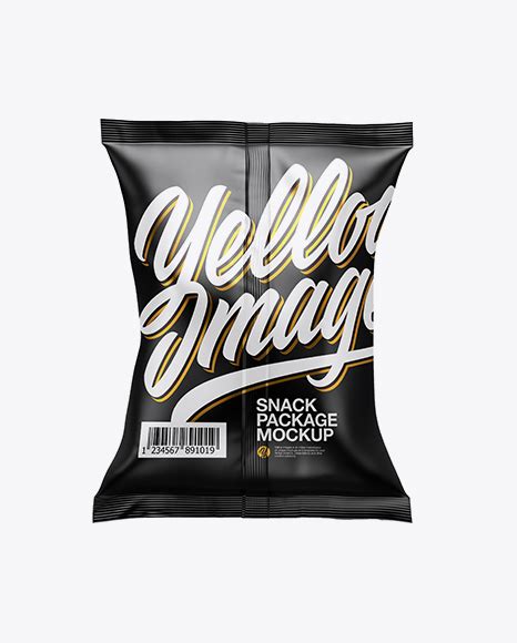 Download Free Matte Snack Pack Mockup - Back View PSD Free Mockups Yellowimages PSD PSD Files