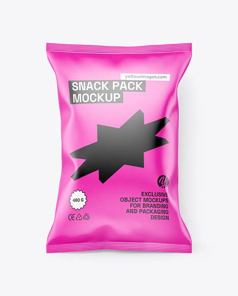 Download Free Matte Snack Pack Mockup PSD Generator PSD Files