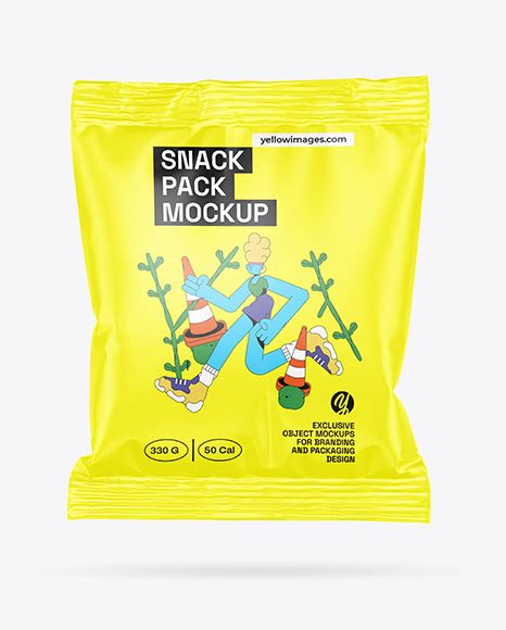 Download Free Matte Snack Pack Mockup PSD Object Mockups