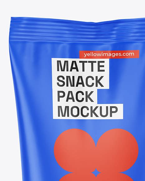 Download Free Matte Snack Pack Mockup PSD TIFF Files Images