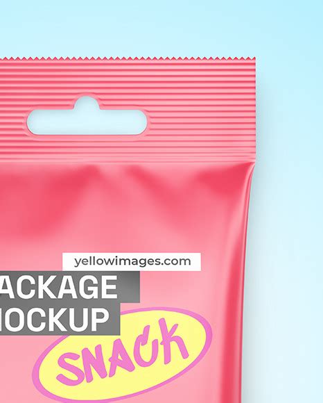 Download Free Matte Snack Package Mockup PSD TIFF Files PSD Files