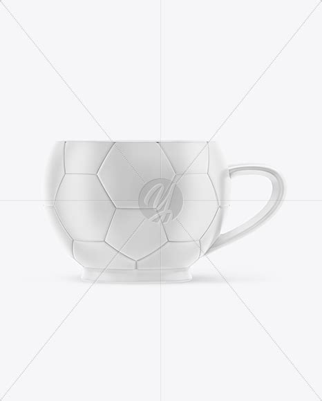 Download Free Matte Soccer Mug Mockup PSD Generator
