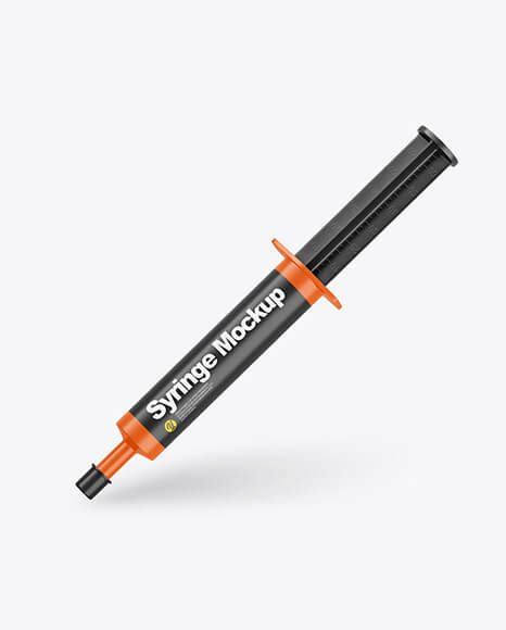 Download Free Matte Syringe Mockup PSD TIFF Files Free PSD Mockups