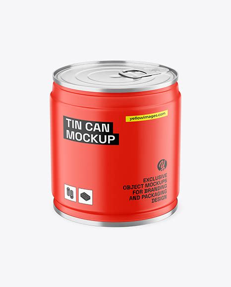 Download Free Matte Tin Can Mockup PSD Free Mockups Yellowimages PSD Free PSD Mockups