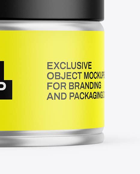 Download Free Matte Tin Can Mockup PSD PSD Yellowimages PSD Files