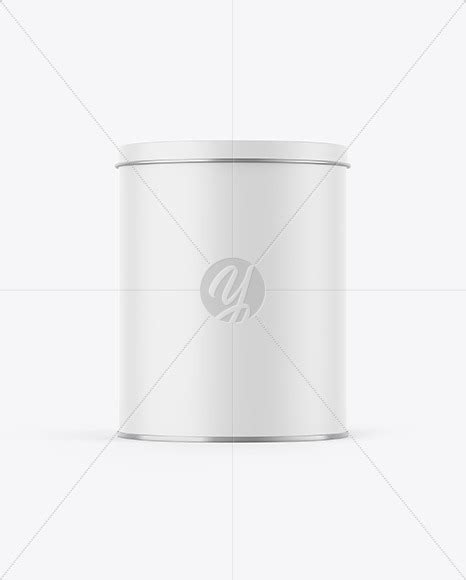 Download Free Matte Tin Can Mockup PSD TIFF Files PSD Files