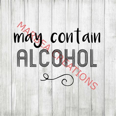 Download Free May Contain Alcohol For Cricut