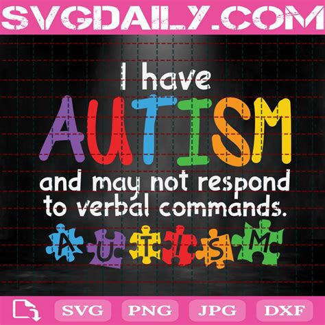 Download Free May Not Respond To Verbal Commands Files For Crafts