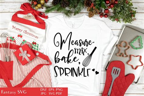 Download Free Measure Mix Bake Cut Files