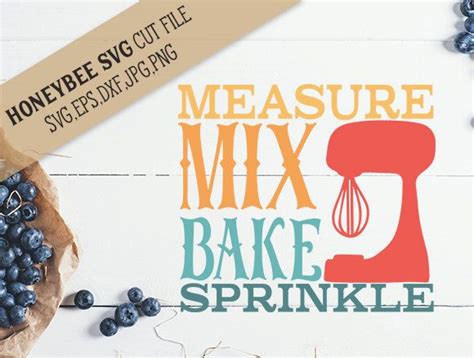 Download Free Measure Mix Bake For Cricut