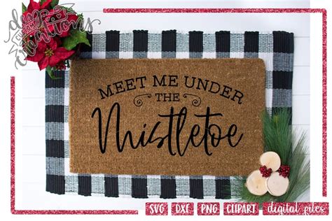 Download Free Meet Me Under The Mistletoe Files DXF Files
