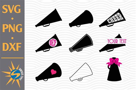 Download Free Megaphone SVG, Megaphone DXF, Cuttable File Files