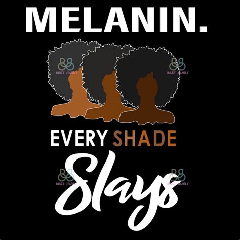 Download Free Melanin Slays SVG DXF Files