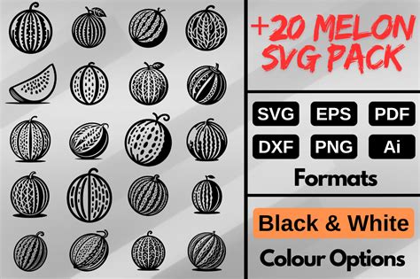 Download Free Melon Summer SVG File Files Free PSD Mockups