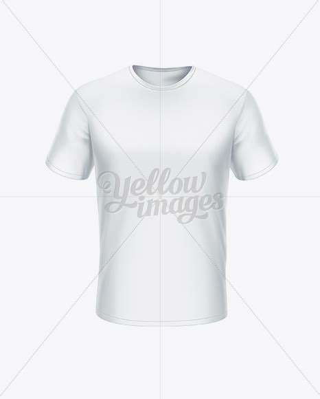 Download Free Men's T-Shirt Front View PSD Generator PSD Files