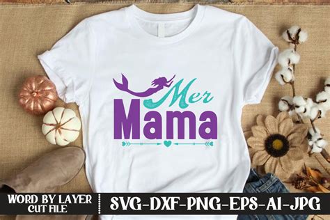 Download Free Mer mama svg Cut Files