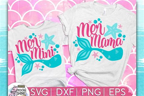 Download Free Mer mama svg DXF Files