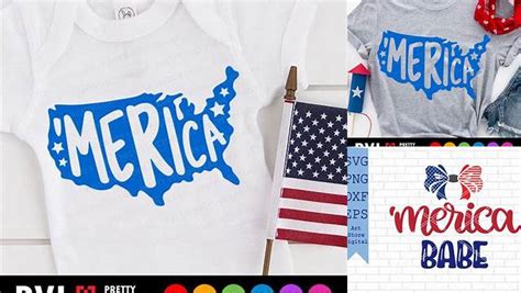 Download Free Merica babe For Crafts