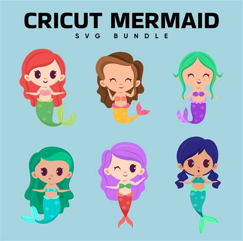 Download Free Mermaid SVG, Mermaid DXF, Cuttable File Commercial Use