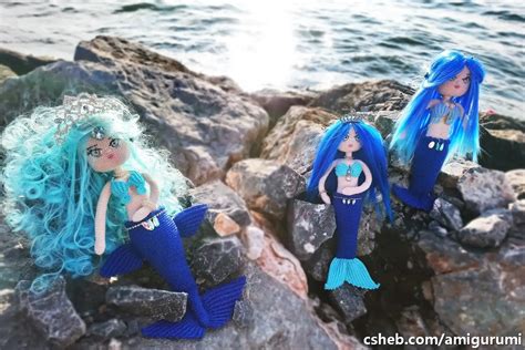 Download Free Mermaid Trio For Crafts