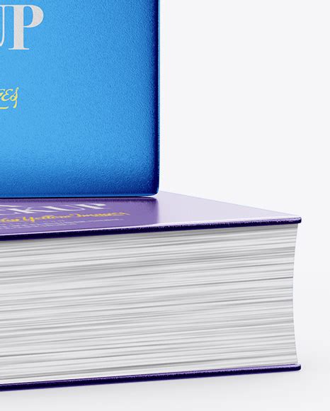 Download Free Metallic Covered Books Mockup PSD Generator