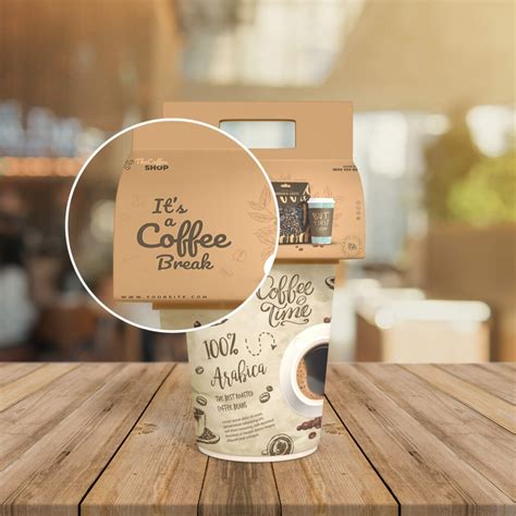 Download Free Metallic Cup with Holder Mockup PSD Object Mockups PSD Files