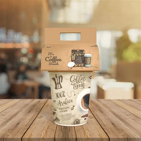 Download Free Metallic Cup with Holder Mockup PSD PSD Yellowimages PSD Files