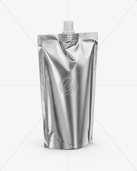 Download Free Metallic Doy Pack Mockup PSD Generator