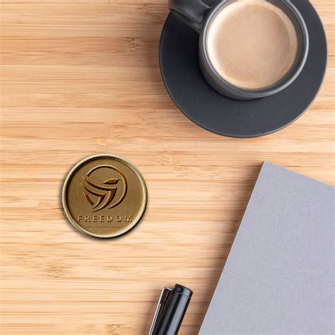 Download Free Metallic Enamel Pin Mockups PSD Templates Yellowimages