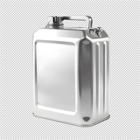 Download Free Metallic Jerrycan Mockup PSD Generator