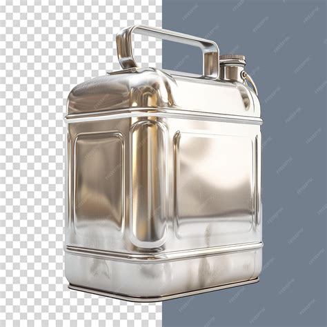 Download Free Metallic Jerrycan Mockup TIFF PSD Generator