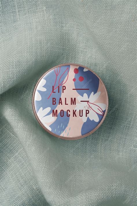 Download Free Metallic Lip Balm Mockup PSD Generator