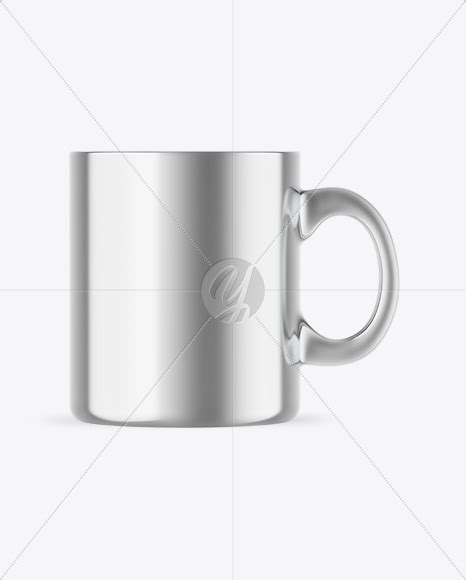 Download Free Metallic Mug Mockup PSD Generator PSD Files