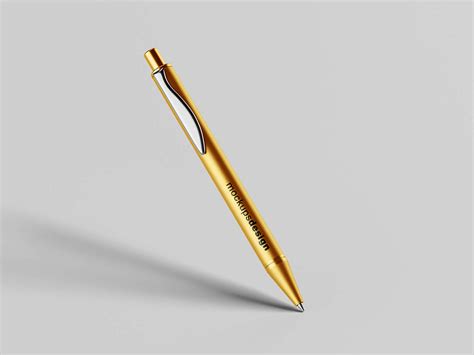 Download Free Metallic Pen Mockup PSD PSD Yellowimages PSD Files