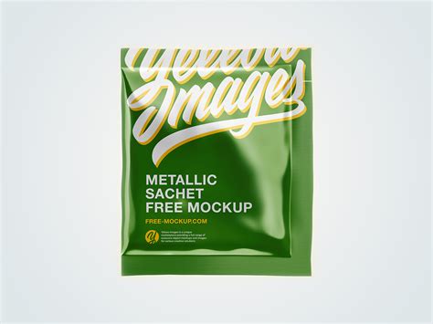 Download Free Metallic Sachet Mockup PSD PSD Yellowimages Free PSD Mockups