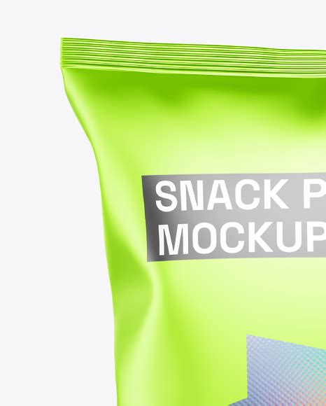 Download Free Metallic Snack Pack Mockup PSD Object Mockups
