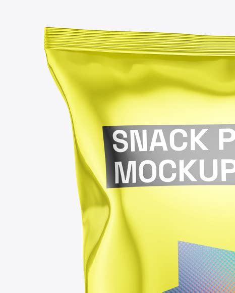 Download Free Metallic Snack Pack Mockup PSD TIFF Files Images