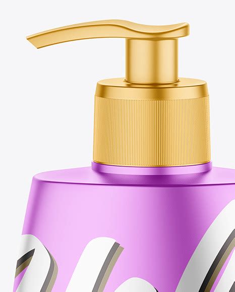 Download Free Metallic Soap Bottle with Pump Mockup PSD TIFF Files PSD Files